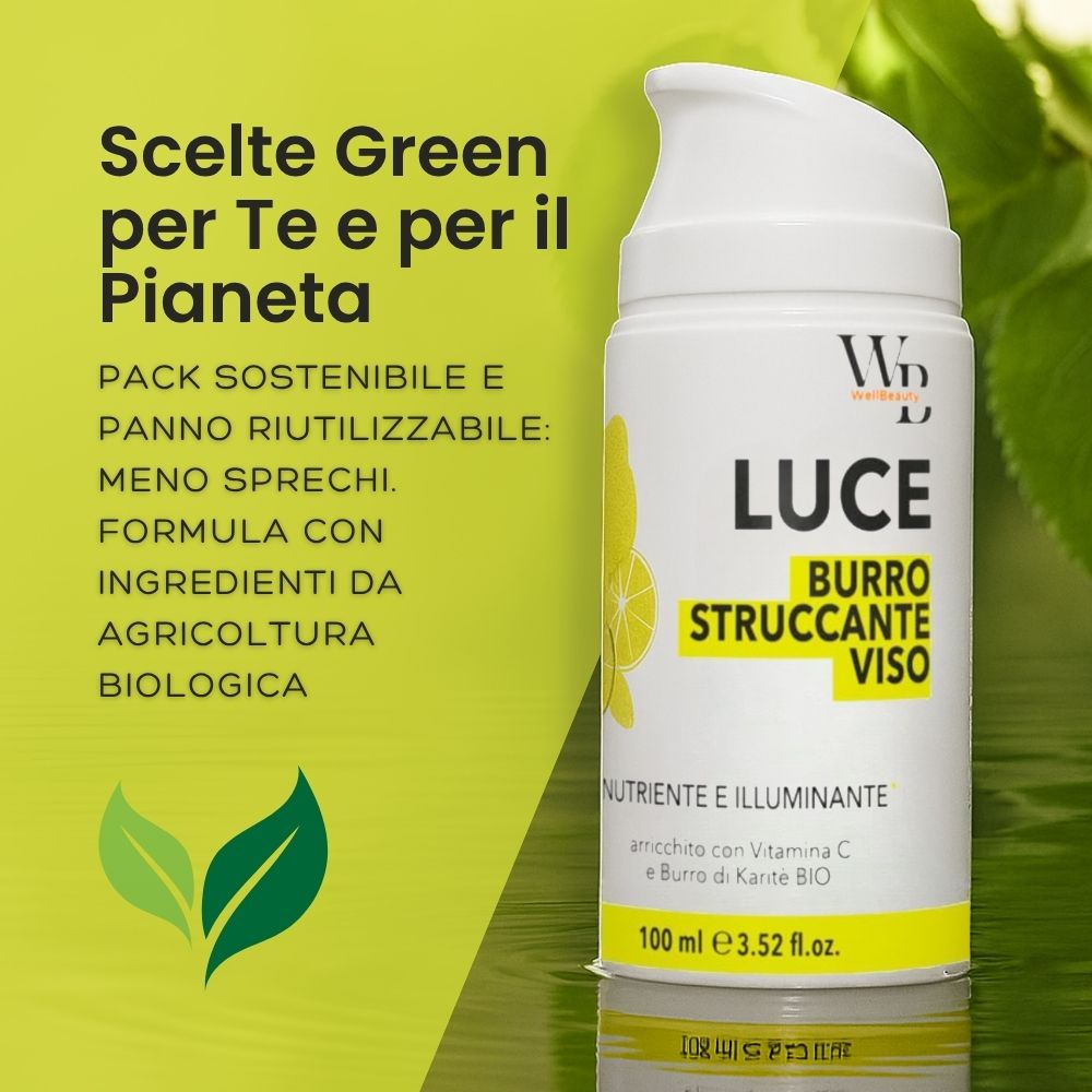 WellBeauty Luce Burro Detergente Struccante