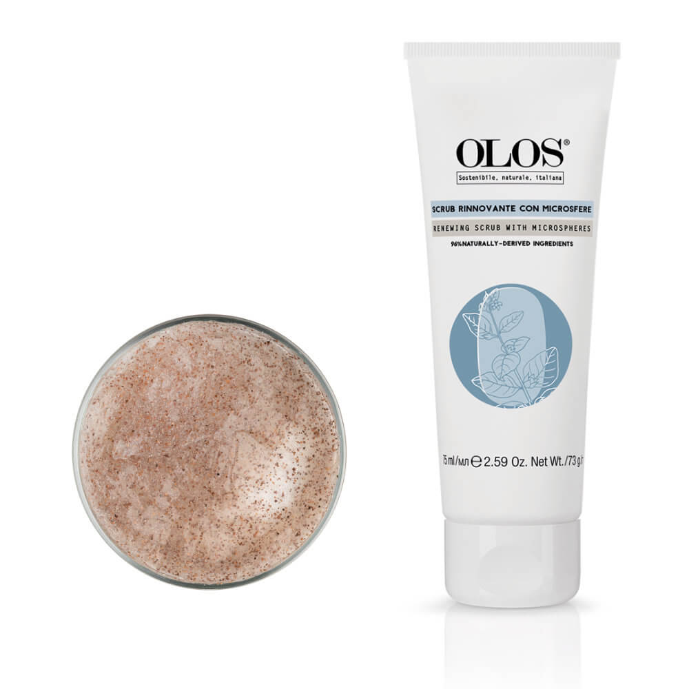 Olos Viso Scrub Rinnovante con Microsfere