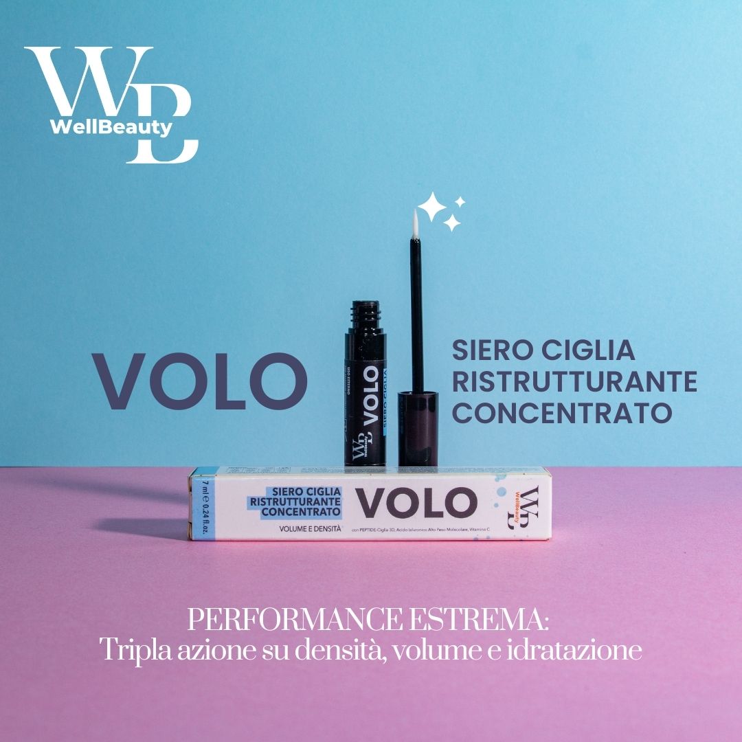 WellBeauty Volo Siero Ciglia Ristrutturante Concentrato