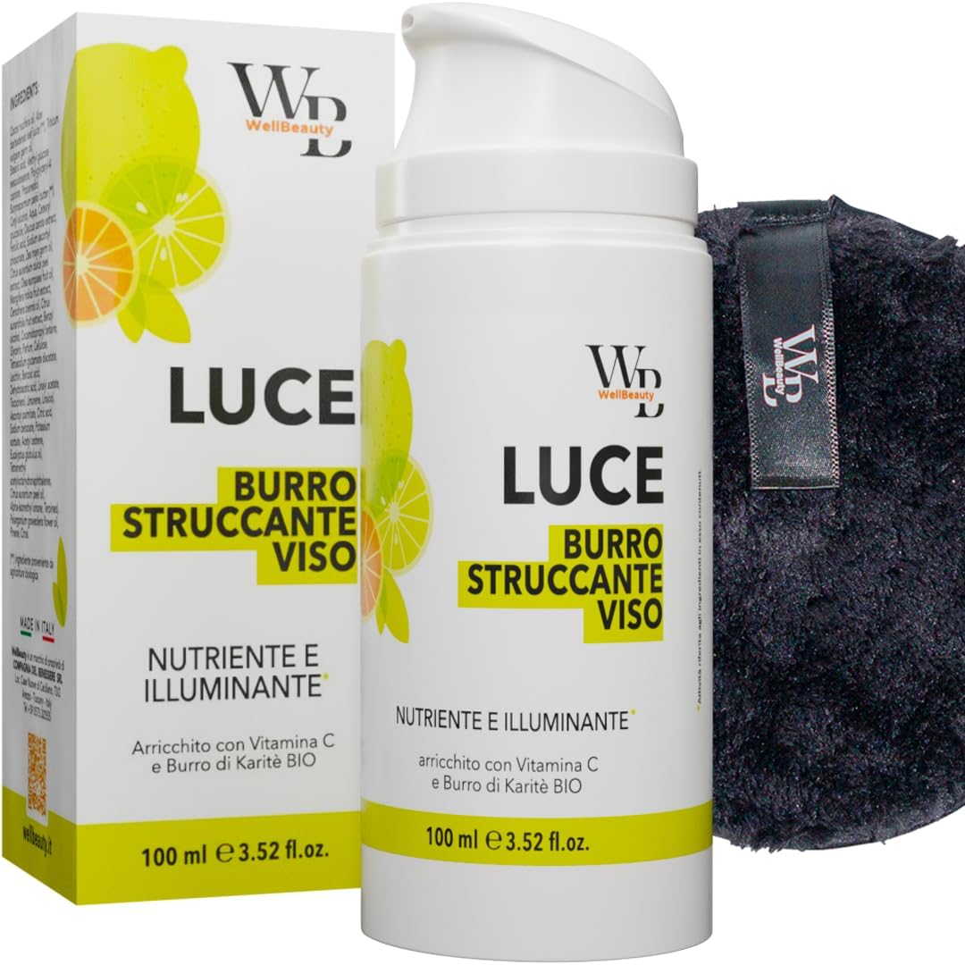 WellBeauty Luce Burro Detergente Struccante
