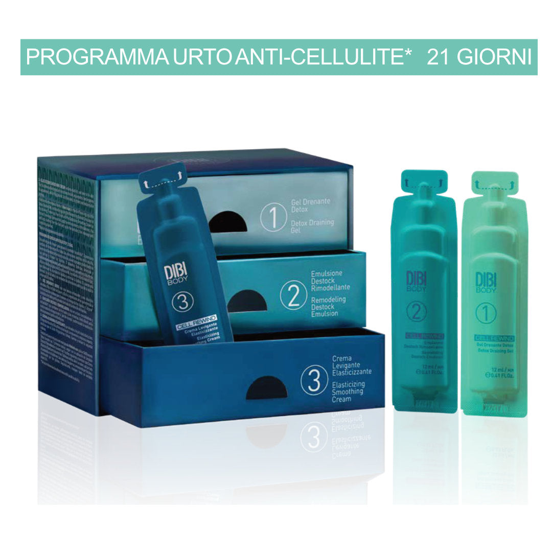 Dibi Cell Rewind Programma Urto Anti-Cellulite 21 Giorni