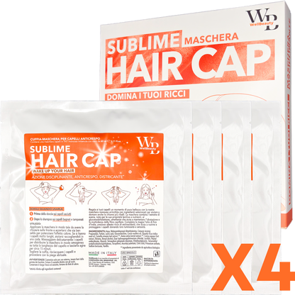 Wellbeauty Maschera Capelli Monouso Anticrespo Disciplinante