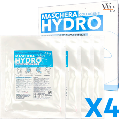 Wellbeauty® HydroLyo - Maschera al Collagene Marino Viso