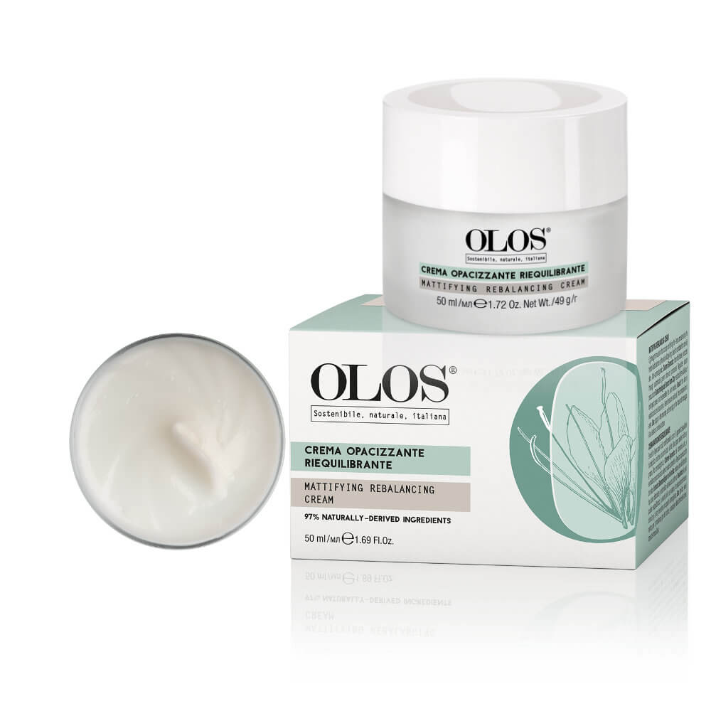 Olos Viso Crema Opacizzante Riequilibrante