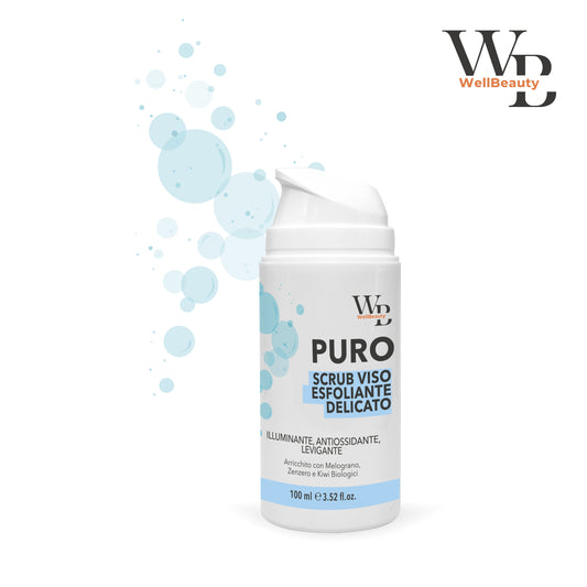 WellBeauty Puro Scrub Viso Esfoliante Delicato