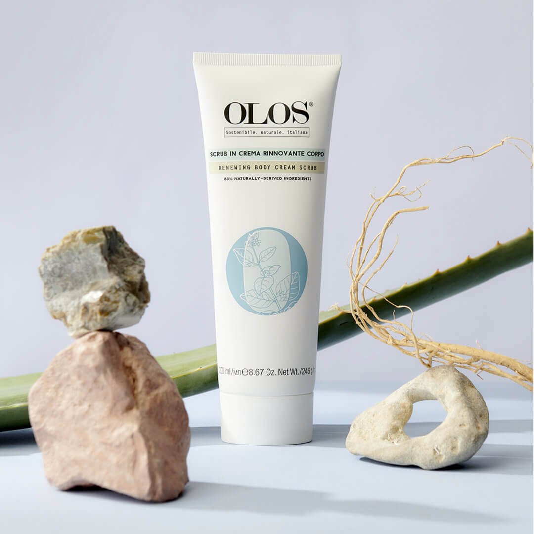 Olos Corpo Scrub in Crema Rinnovante