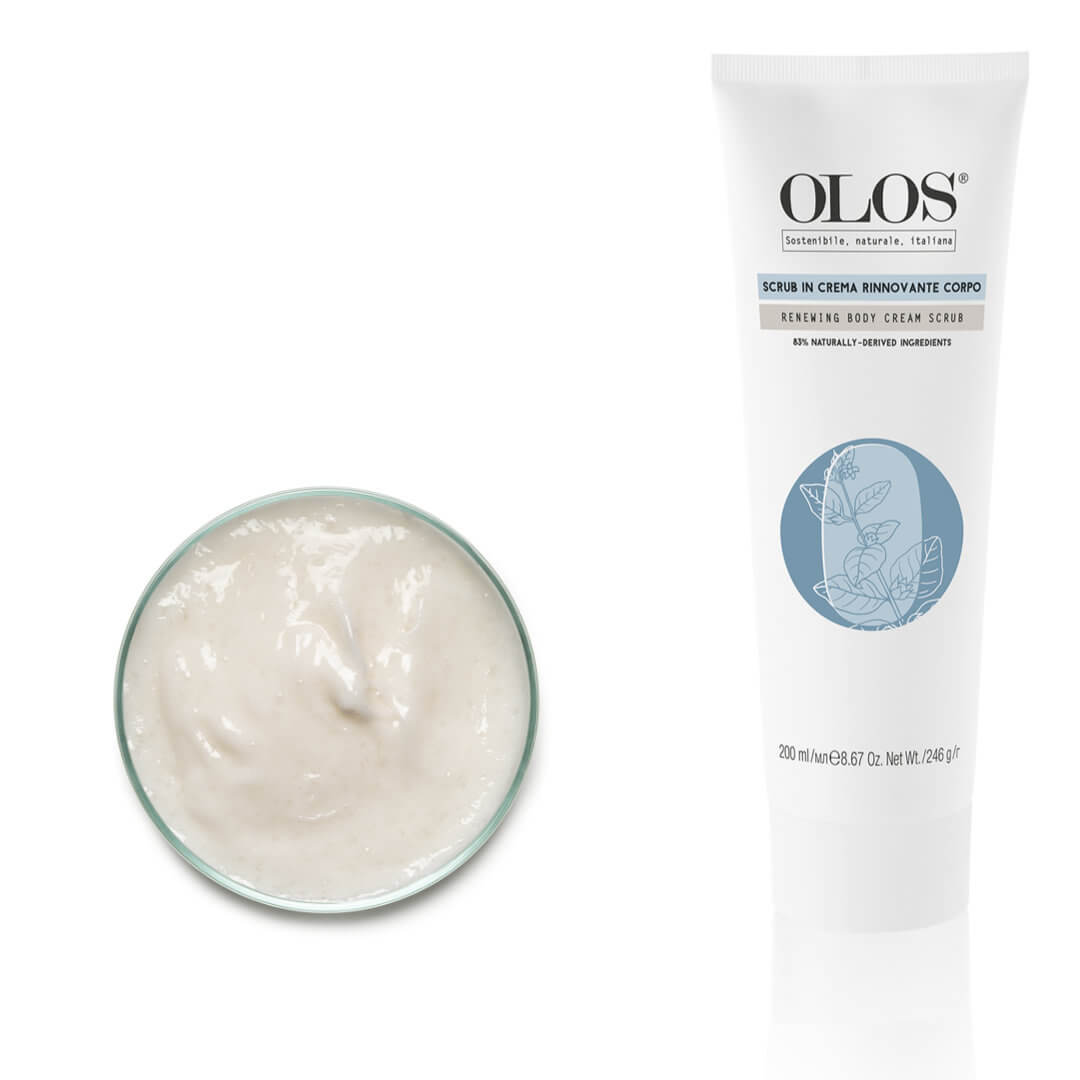 Olos Corpo Scrub in Crema Rinnovante