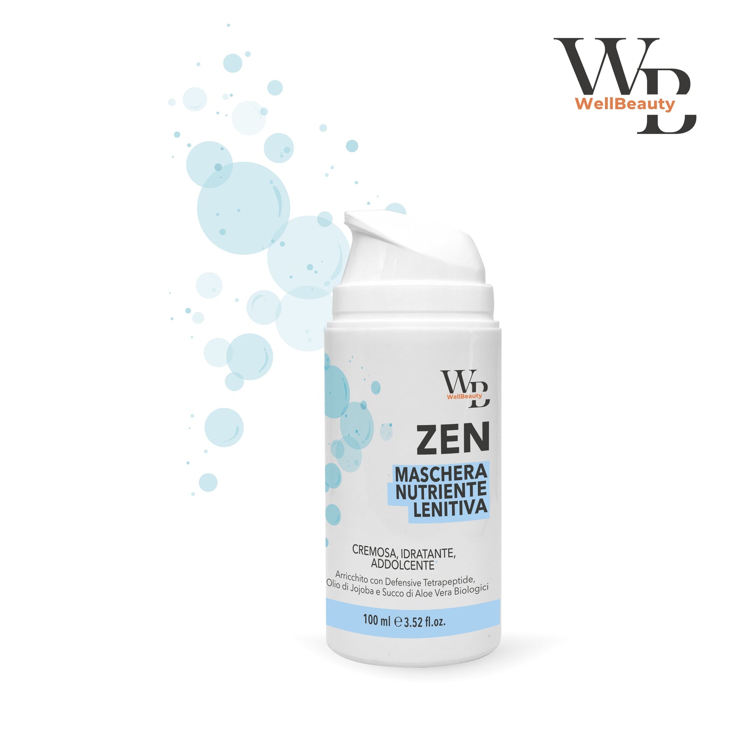 WellBeauty Zen Maschera Viso Nutriente Lenitiva