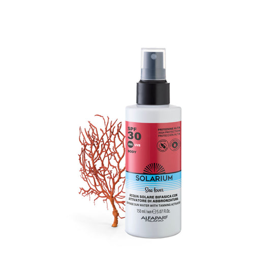 Solarium Acqua Solare Con Attivatore Di Abbronzatura Spf 30