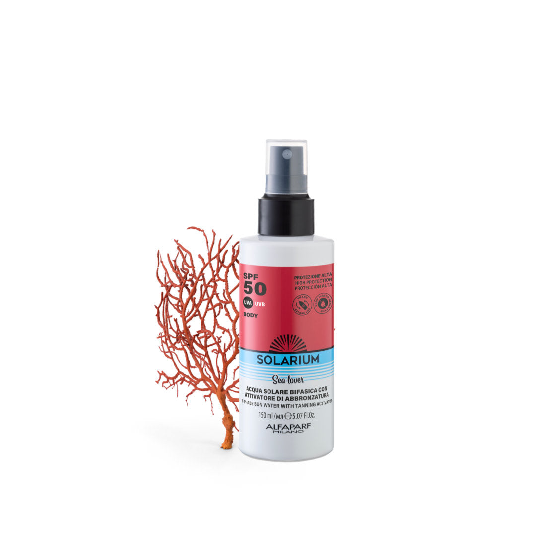 Solarium Acqua Solare Con Attivatore Di Abbronzatura Spf 50